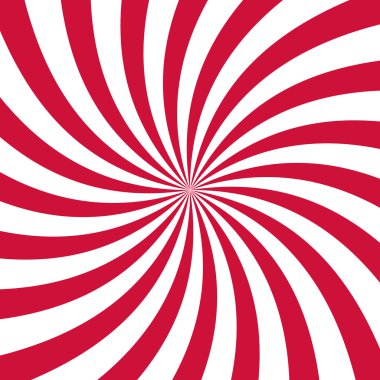 Swirling radial pattern background. Vector illustration clipart