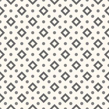 Soyut geometrik nokta seamless modeli. Vektör çizim