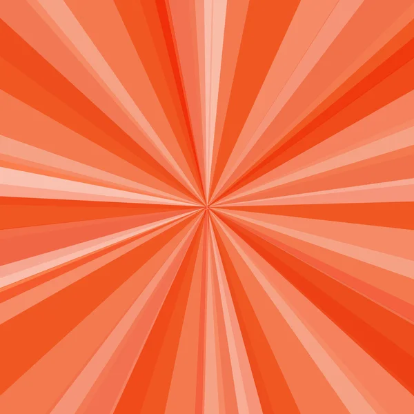 Orange rays background. Vector illustration for your bright beams design — Stock Vector