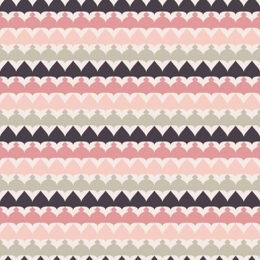 Cute retro soyut şerit seamless modeli. Vektör çizim