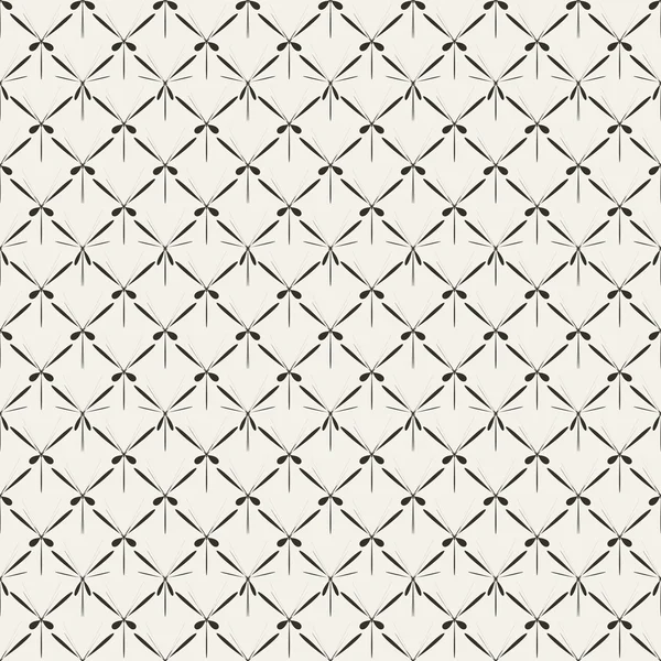 Retro abstract mesh seamless pattern. Vector illustration — Stock Vector