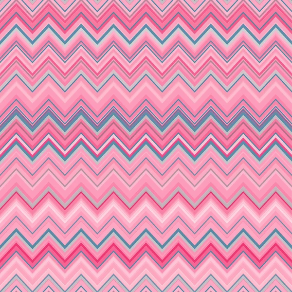 Cute zig zag stripe seamless pattern. Vector illustration — Stock Vector