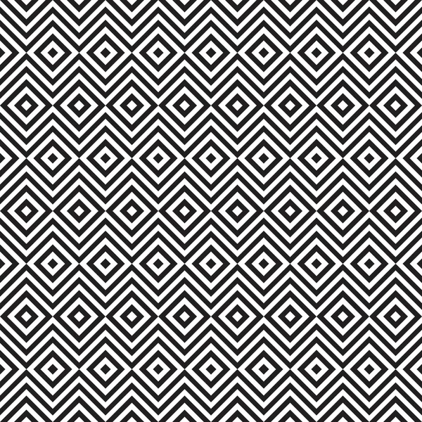 Zig zag étnico tribal y patrón sin costuras rombo . — Vector de stock