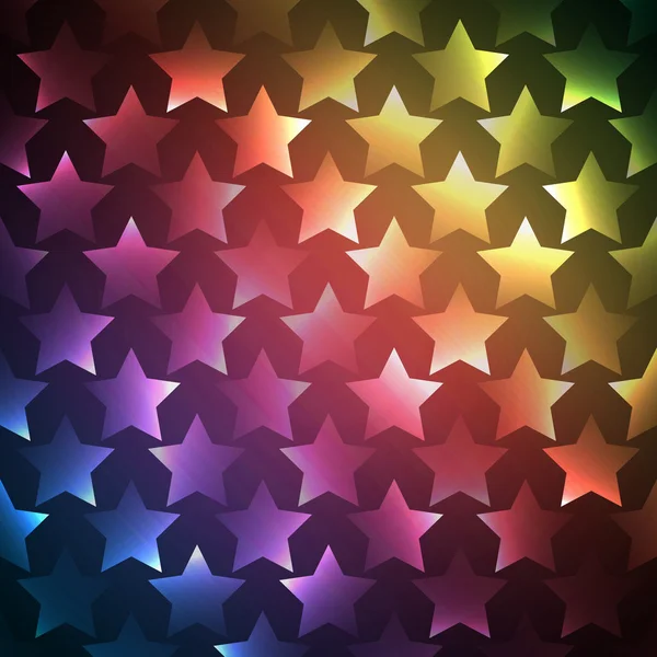 Fondo de pantalla de espectro brillante abstracto. Ilustración vectorial — Vector de stock