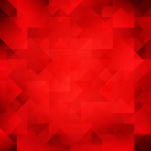 Fondo rojo abstracto. Patrón de fondo de pantalla brillante — Vector de stock