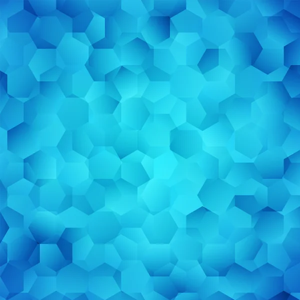 Fondo de pantalla azul brillante abstracto. Ilustración vectorial — Vector de stock