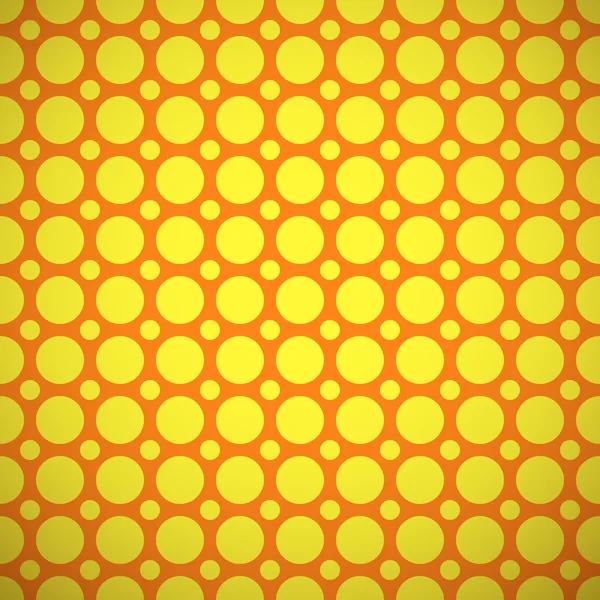 Baby different vector seamless pattern. Orange and yellow colors — Stock Vector