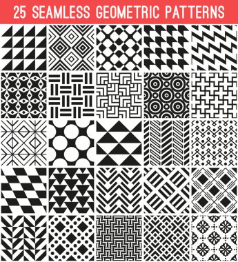 Evrensel farklı vektör Dikişsiz desen