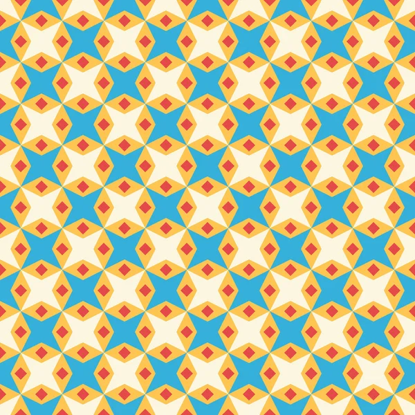 Retro kid vector seamless pattern. Endless texture — Stock Vector