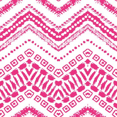 elle çizilmiş Dikişsiz desen çizdi. vektör çizim