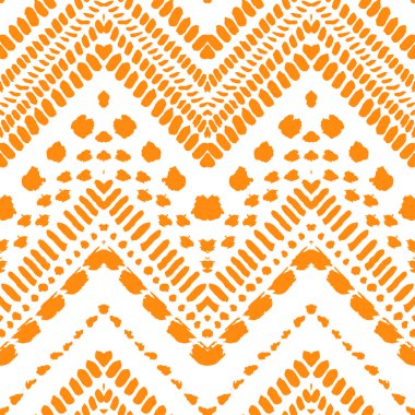 elle çizilmiş Dikişsiz desen çizdi. vektör çizim