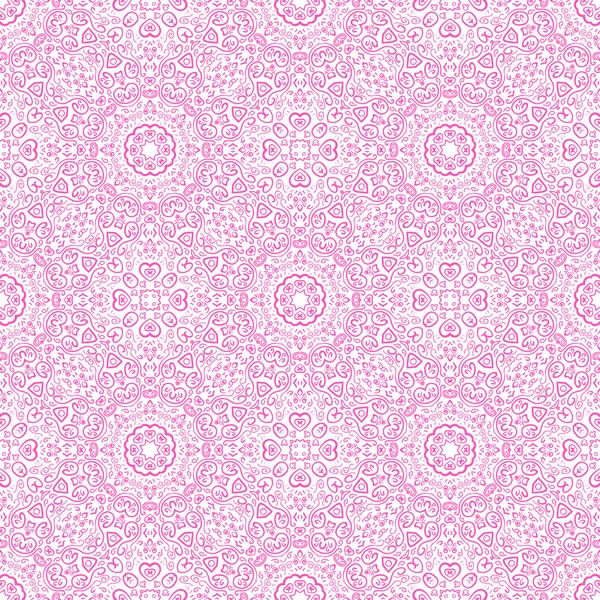 Hermoso fondo ornamental rosa. Ilustración vectorial — Archivo Imágenes Vectoriales