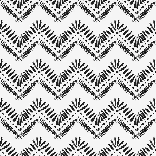 Hand drawn painted seamless pattern. Vector illustration — Stock Vector