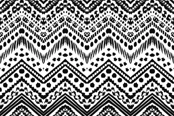 Hand getrokken geschilderd naadloze patroon. vectorillustratie — Stockvector