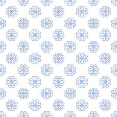 Pastel retro farklı vektör seamless modeli