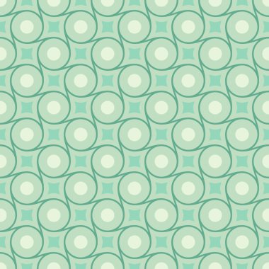 Retro nane farklı vektör Dikişsiz desen