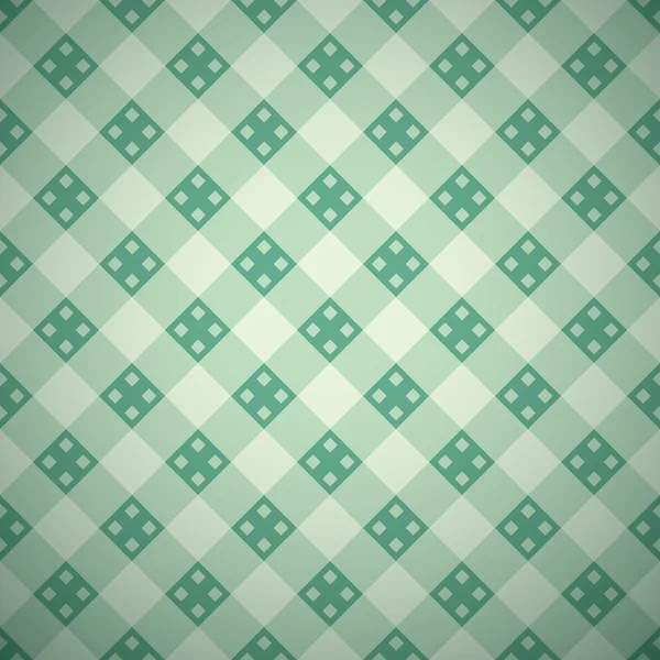 Menta retro diferentes patrones sin costura vector — Vector de stock