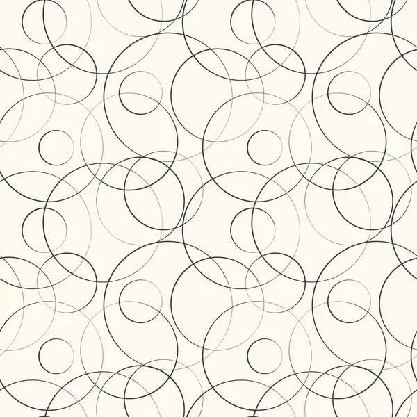 Línea geométrica abstracta y patrón redondo sin costura . —  Fotos de Stock