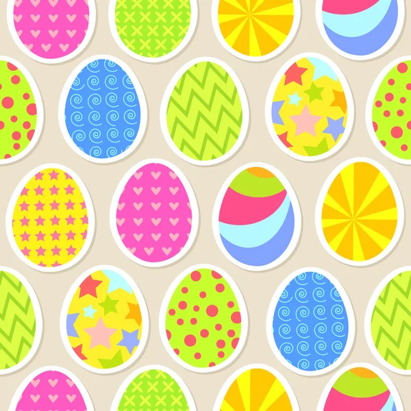 Colorful easter egg seamless background.  illustration. — Stock Photo, Image