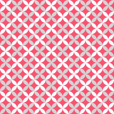 Şirin farklı seamless modeli. Pembe, beyaz ve gri renk