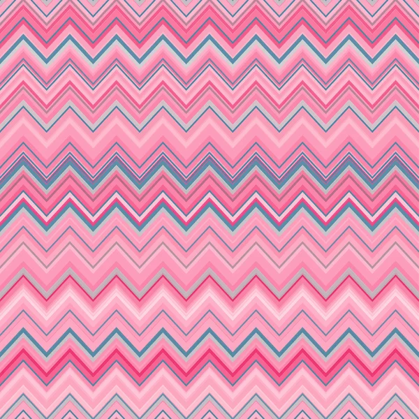 Bonito zig zag stripe sem costura padrão. Ilustração — Fotografia de Stock