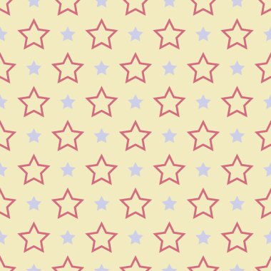 Güzel seamless modeli. Tatlı kırmızı, mavi