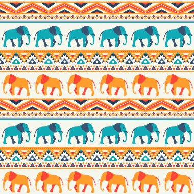 Filin hayvan seamless modeli