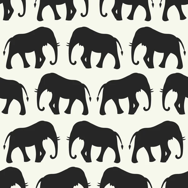 Modèle d'éléphant sans couture animal — Photo