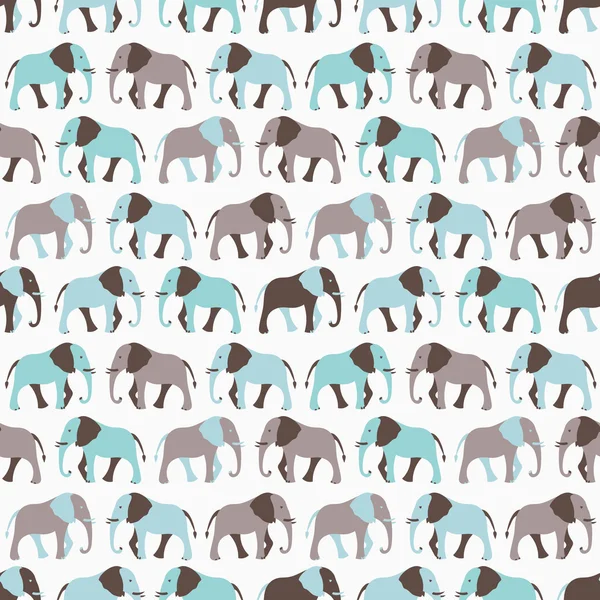 Animal seamless pattern of elephant — Stock Photo, Image