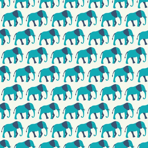 象の動物のシームレス パターン — ストック写真