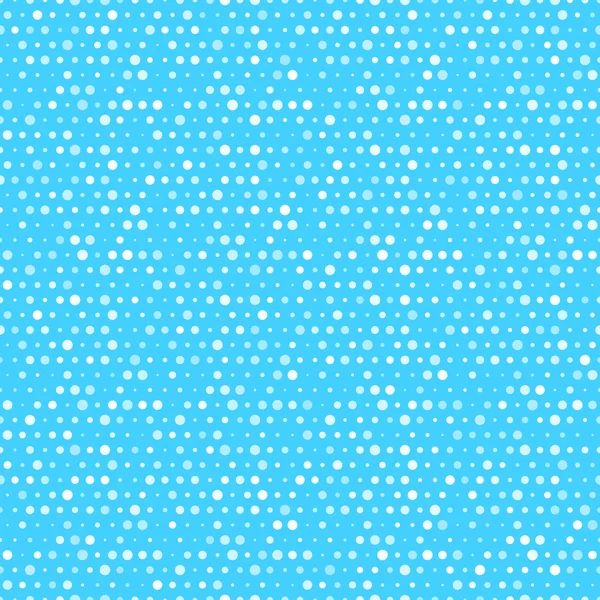 Niedliche blau-weiß gepunktete nahtlose Muster. — Stockfoto