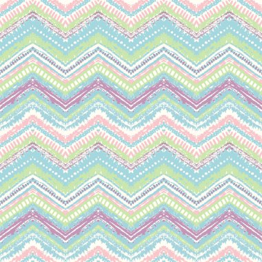 Elle çizilmiş Dikişsiz desen çizdi. illüstrasyon