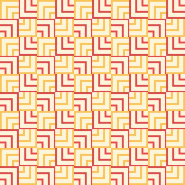 Retro Seamless modeli. İllüstrasyon