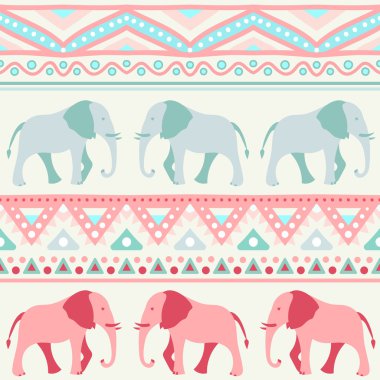 Filin hayvan seamless modeli