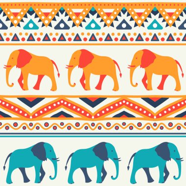 Filin hayvan seamless modeli