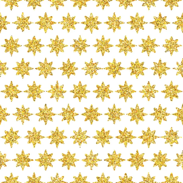 レトロなカラフルな星のシームレスなパターン。ベクトル図 — ストックベクタ