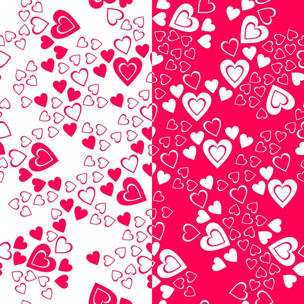 Valentine dag naadloze patroon. Vectorillustratie — Stockvector