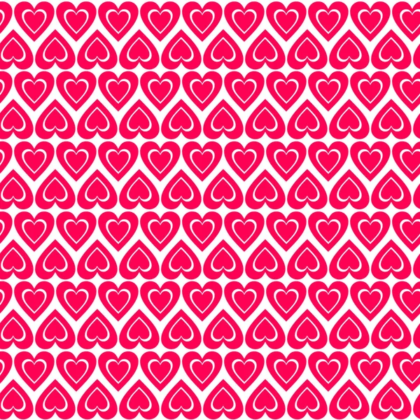 Valentine dag naadloze patroon. Vectorillustratie — Stockvector