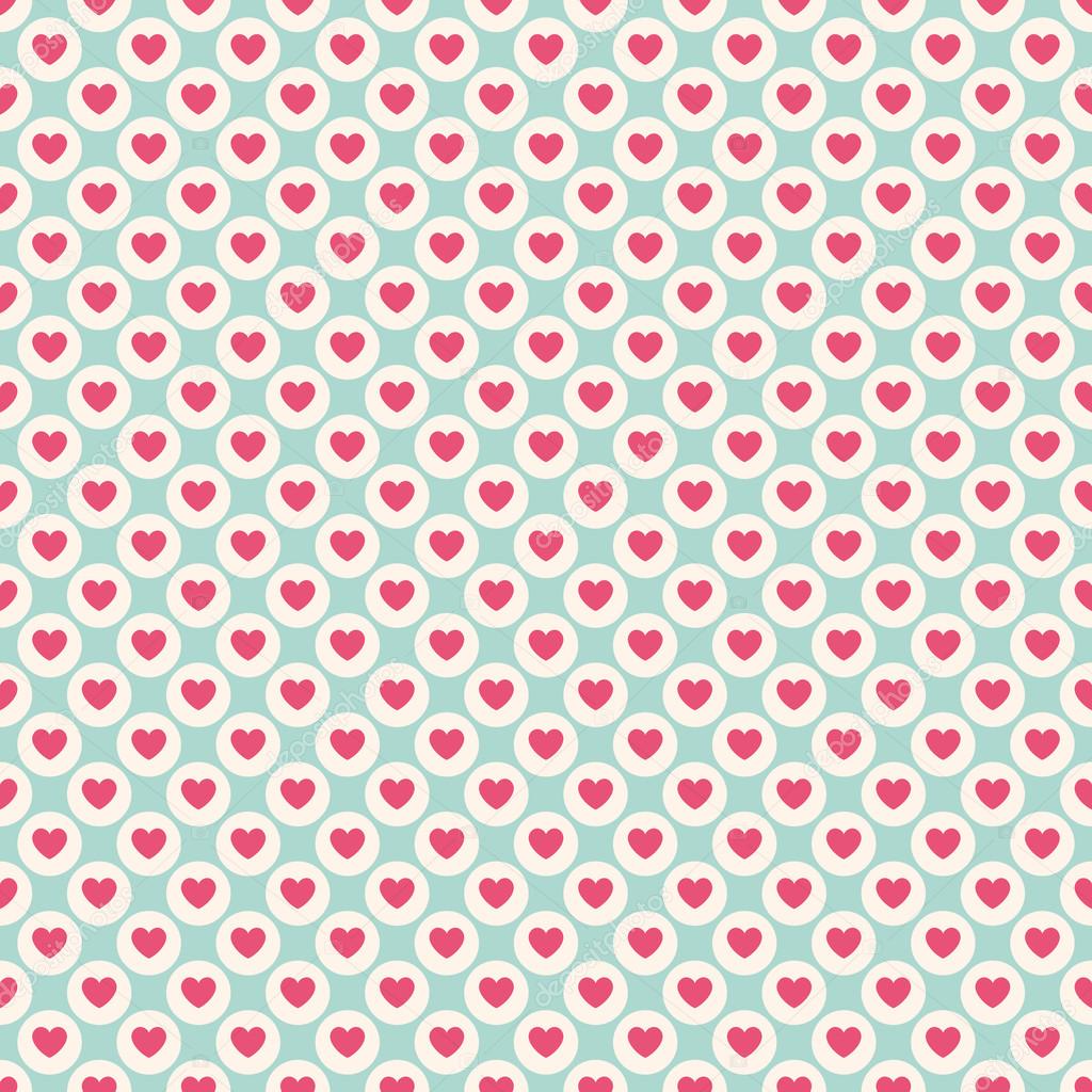 Valentine day seamless pattern. Vector illustration
