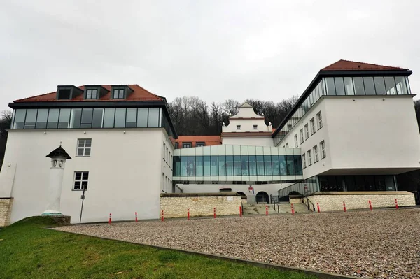 Enero 2021 Kazimierz Dolny Polonia Complejo Escolar Comunal Edificio Histórico —  Fotos de Stock