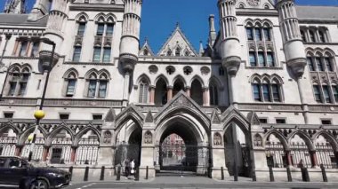 Londra, İngiltere 10 Temmuz 2025 Londra, İngiltere 'deki Kraliyet Adalet Divanı (Hukuk Mahkemeleri)