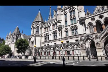 Londra, İngiltere 10 Temmuz 2025 Londra, İngiltere 'deki Kraliyet Adalet Divanı (Hukuk Mahkemeleri)