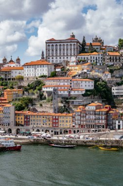 Portekiz, Porto 'da Ribeira ve Douro Nehri Panorama Manzarası