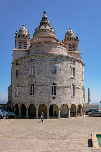 Monumento Templo Santa Luzia Dedicado Sagrado Coração Jesus Viana Castelo — Fotografia de Stock