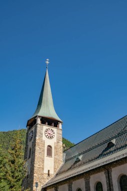 Pfarrkirche St. Mauritius 'un Iconic Kulesi - İsviçre, St Mauritius Katolik Kilisesi
