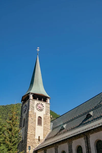 Pfarrkirche St. Mauritius 'un Iconic Kulesi - İsviçre, St Mauritius Katolik Kilisesi