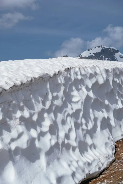 Caminhadas Caminho Trekking Livre Primeira Montanha Com Neve Grindelwald Suíça — Fotografia de Stock