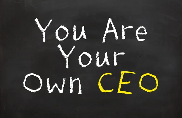 Your Are Your Own CEO — Stock Photo, Image