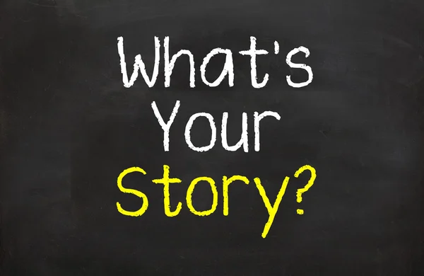 What's Your Story — Stock Photo, Image