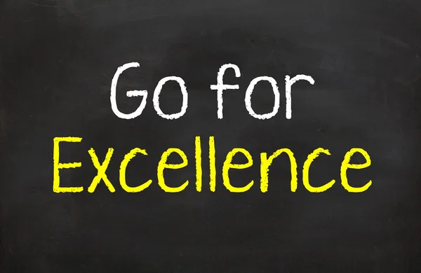 Go for Excellence — Stock Photo, Image